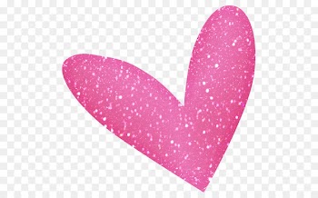 Glitter Heart Pink Clip art - Pink Sparkle Cliparts 