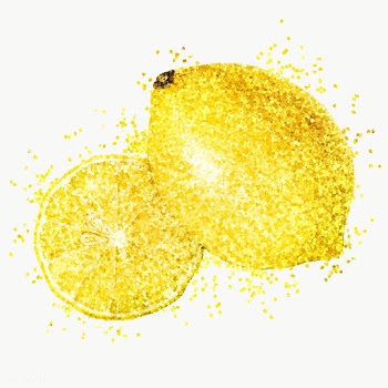 Glitter lemon fruit illustration | Free  transparent png - 2358938