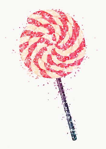 Glitter lollipop design element | Free  transparent png - 2355813