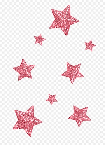 Glitter - Red Star 