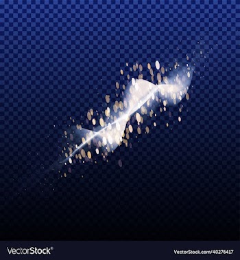 glittering stardust lights