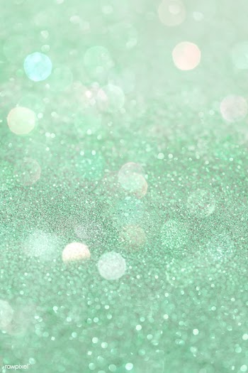 Glittery bokeh pattern on a green background | Free  illustration - 2342674