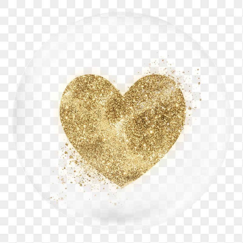 Glittery heart png sticker, aesthetic | Free Icons - rawpixel