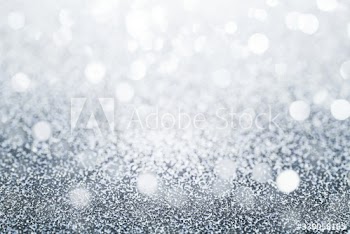 Glittery silver background