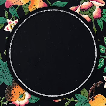 Glittery silver floral round frame vector  | Free  vector - 2279203