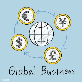 Global business and movement of currencies il.. | Free stock vector - 472113