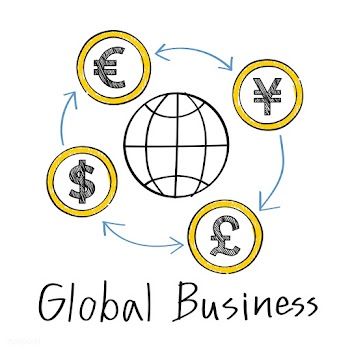 Global business and movement of currencies il.. | Free stock vector - 472121