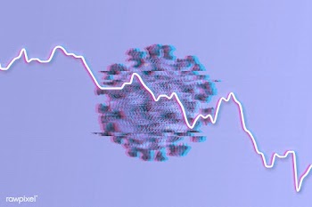 Global economic impact due to coronavirus pandemic background | Free  illustration - 2314000