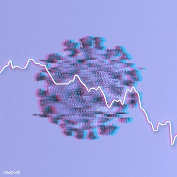 Global economic impact due to coronavirus pandemic background | Free  illustration - 2314349