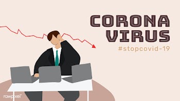 Global economic impact during coronavirus outbreak template vector   | Free  vector - 2307727