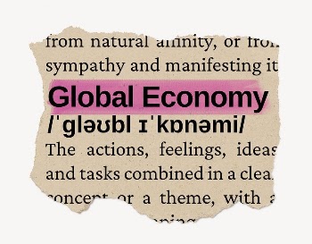 Global economy ripped dictionary, editable | Free PSD - rawpixel