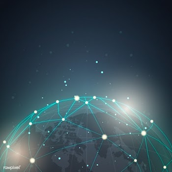 Global network art | Free stock vector - 516746