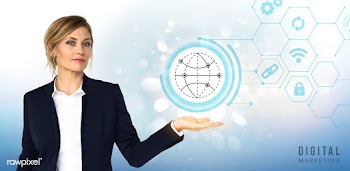 Global network concept | Free stock psd mockup - 578962