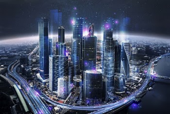 Global network smart city, technology | Free Photo - rawpixel