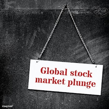 Global stock market plunge during coronavirus outbreak background | Free  photo - 2327901