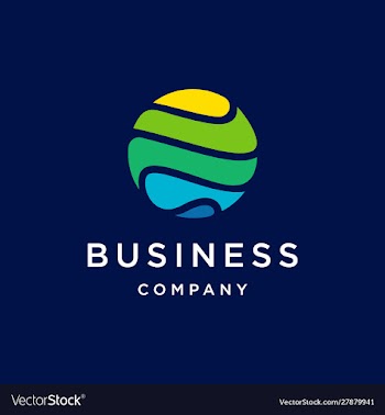 Global tech icon logo design vector image