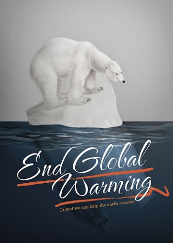 Global warming, editable poster template | Free PSD Template - rawpixel