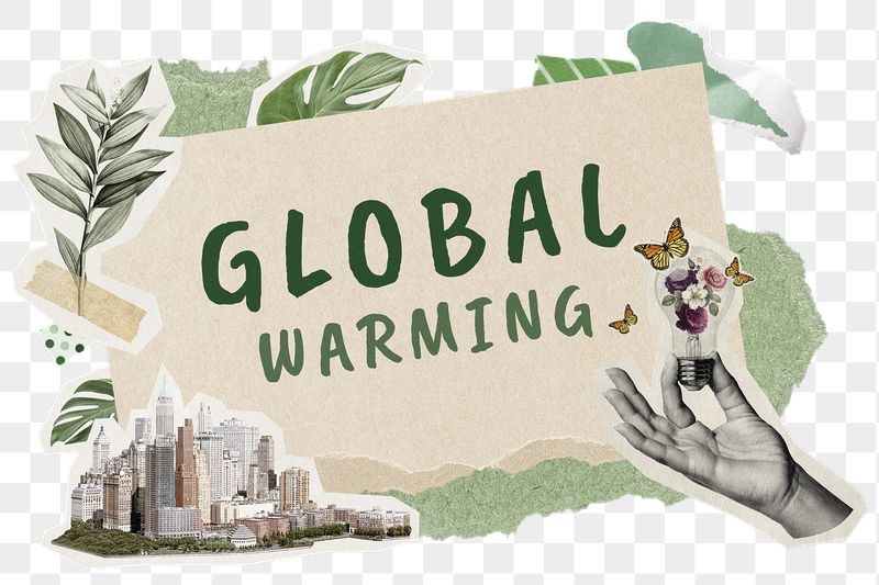 Global warming png word sticker | Free PNG - rawpixel