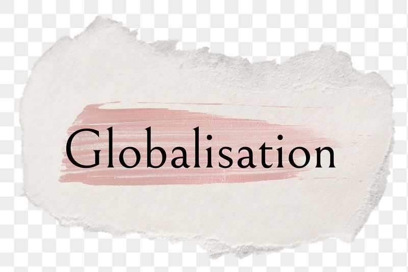 Globalisation png word sticker typography, | Free PNG - rawpixel