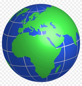 Globe Clipart Europe - Globe Africa And Europe