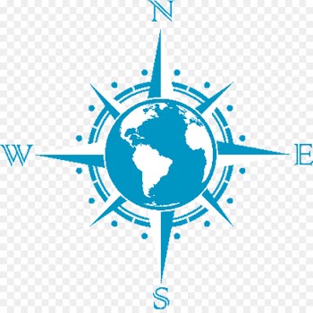 Globe Compass rose Clip art - compass 