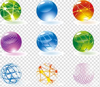 Globe Crystal ball Glass, Color Earth transparent background PNG clipart