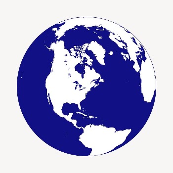 Globe, environment clipart, illustration vector. | Free Vector - rawpixel