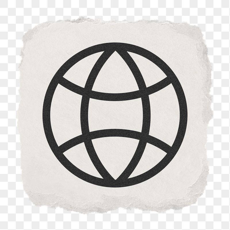 Globe grid png icon sticker, | Free Icons - rawpixel