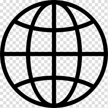Globe Line art , globe transparent background PNG clipart