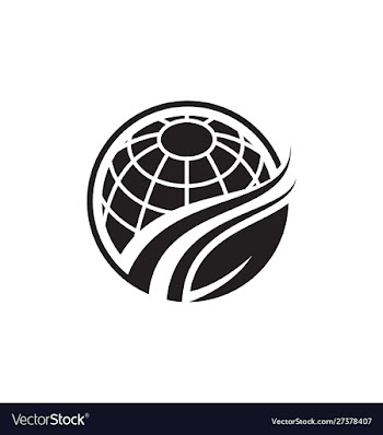 Globe logo vector image