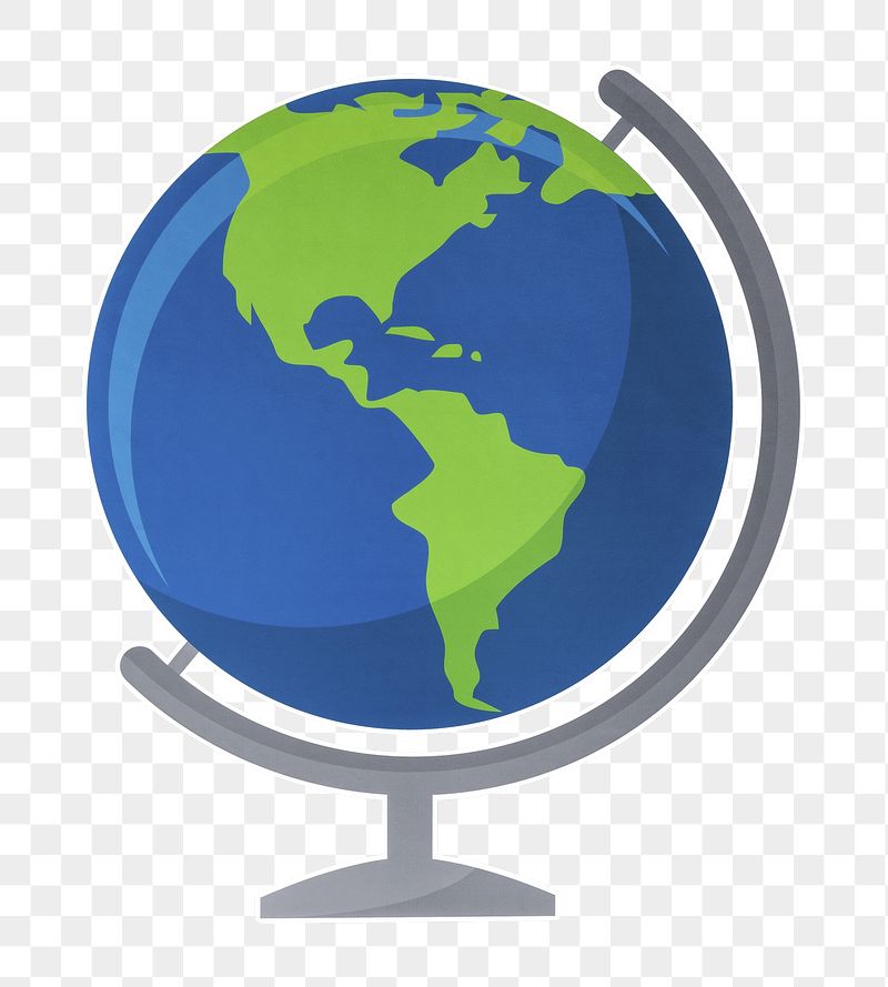 Globe png sticker, transparent background | Free PNG - rawpixel