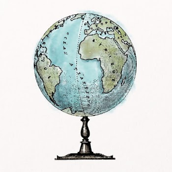 Globe watercolor clipart, education illustration | Free PSD Illustration - rawpixel