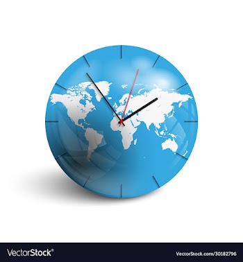 globe world clock
