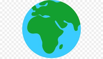 Globe World Emoji Earth Map - mushroom cloud 