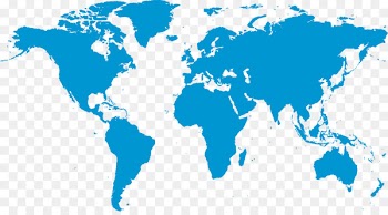 Globe World map Flat Earth - asia 