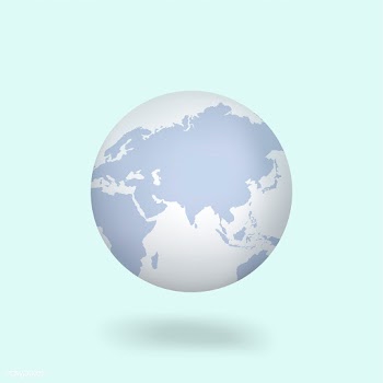 Globe world map | Free stock vector - 382695