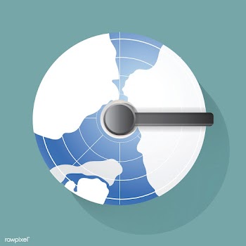 Globe world map vector illustration | Free stock vector - 390364