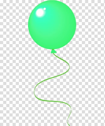 Globos, green balloon illustration transparent background PNG clipart