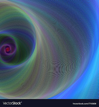 Gloomy abstract digital art background vector image