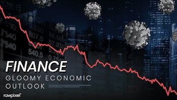 Gloomy economic outlook social template vector | Free  vector - 2313459