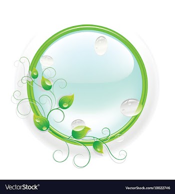 Glossy button vector image