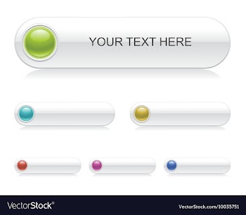Glossy buttons vector image