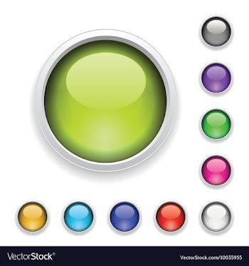 Glossy buttons vector image