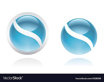 Glossy buttons vector image