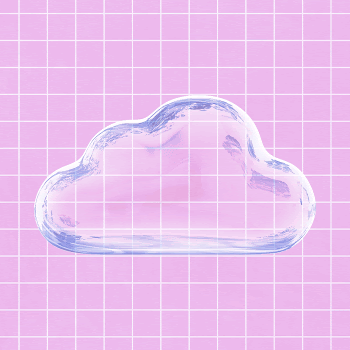 Glossy cloud, 3D rendering design | Free Photo - rawpixel