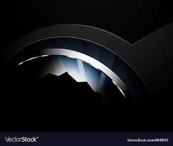 Glossy metal vector image
