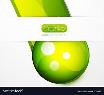 Glossy orbs vector image