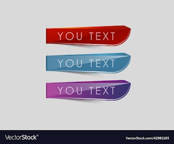 glossy web buttons set in different colors