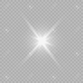 Glow Isolated White Transparent Light Effect Set, Lens Flare ...