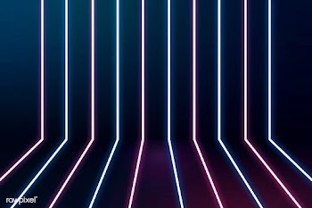 Glowing blue and pink neon lines patterned background | Free  vector - 2362449